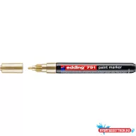 Lakkmarker 1-2mm, kerek Edding 791 arany