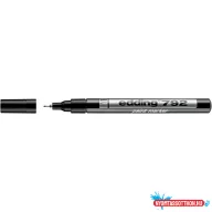 Lakkmarker 0,8mm, kerek Edding 792 fekete