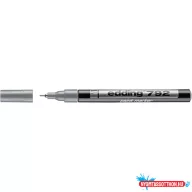 Lakkmarker 0,8mm, kerek Edding 792 ezüst