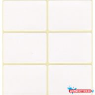 Etikett címke, 35x50mm, 10 lap, 6 címke/lap