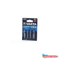 Elem AAA mikro LR03 Longlife Power 4 db/csomag, Varta