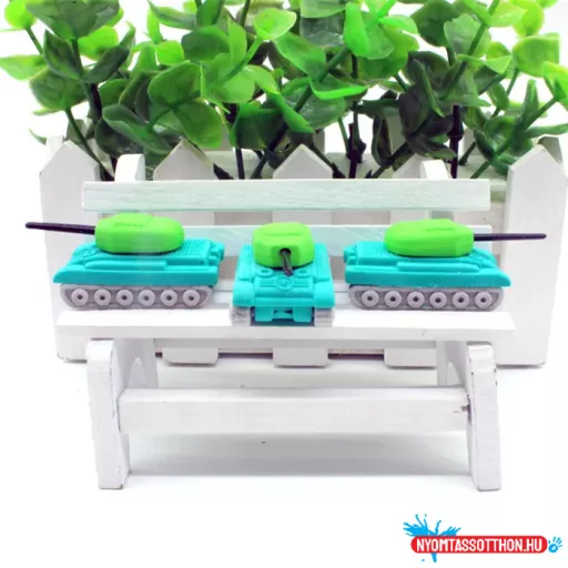 3D radír - tank