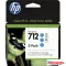 HP 3ED77A Patron 3Pack Cyan 29ml No.712 (Eredeti)
