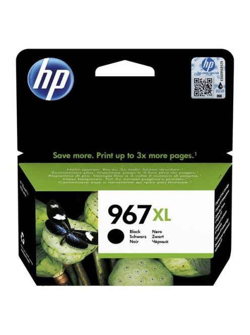 HP 3JA31AE Patron Black No.967XL (Eredeti)