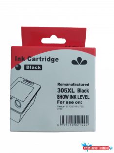   Utángyártott HP 3YM62AE Tintapatron Black No.305XL WHITE BOX