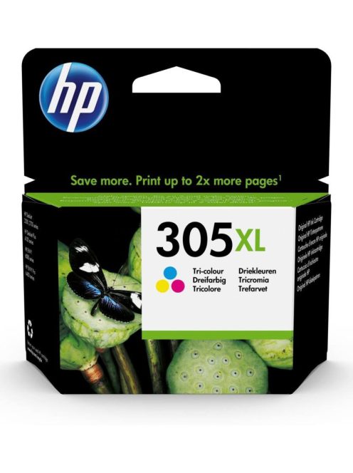 HP 3YM63AE Patron Tri-Color No.305XL (Eredeti)