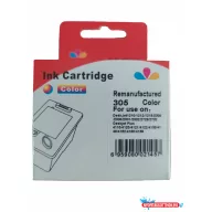   Utángyártott HP 3YM63AE Tintapatron Color No.305XL WHITE BOX