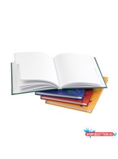   Mutató, beíró A5, 96lap, keményfedeles egyszínû ABC regiszteres Educa vonalas