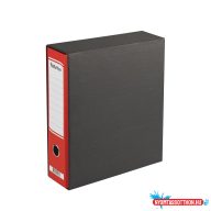 Tokos iratrendezõ A4, 8cm, Foroffice piros