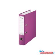 Iratrendezõ A4, 8cm, Fornax Master rózsaszín