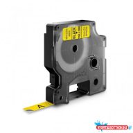 DYMO D1 9mm x 7m sárga-fekete 40918 (utángyártott)