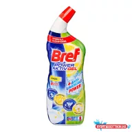 Wc tisztító gél 700 ml Bref Power Active Lemon