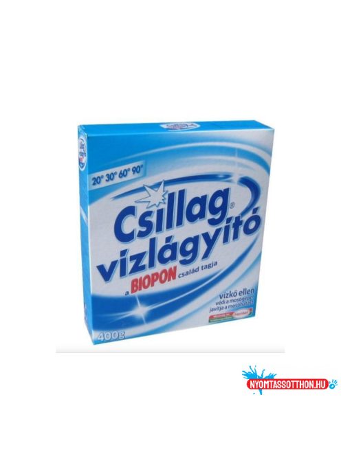 Vízlágyító 400 g Biopon Csillag