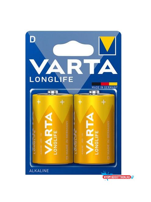 Elem góliát LR20D longlife 2 db/csomag*, Varta