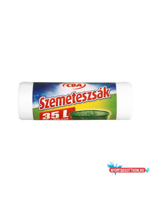 Szemeteszsák 35 liter 30 db/tekercs CBA