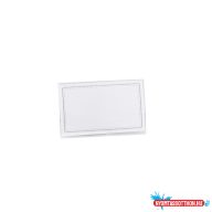   Névkitûzõ 90x56mm, biztosító tûvel és csiptetõvel Bluering(R)