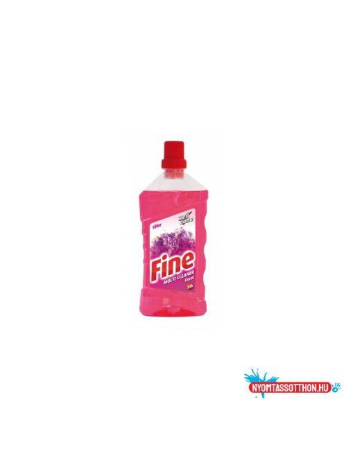 Általános tisztítószer 1000 ml Fine Multi Cleaner Well Done floral