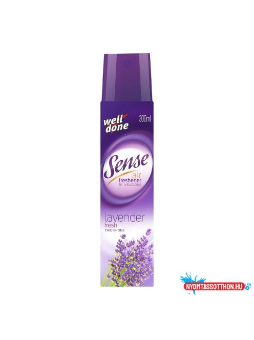 Légfrissítő aerosol 300 ml Sense levendula