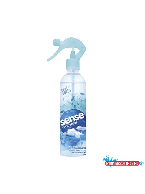 Légfrissítő és textil illatosító szórófejes 350 ml Sense Cool breeze