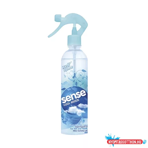 Légfrissítő és textil illatosító szórófejes 350 ml Sense Cool breeze