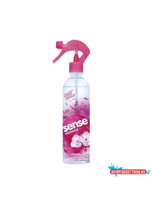 Légfrissítő és textil illatosító szórófejes 350 ml Sense Magnolia