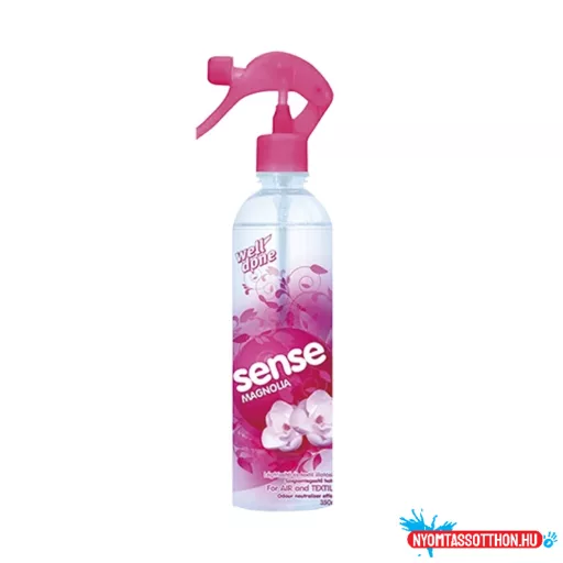 Légfrissítő és textil illatosító szórófejes 350 ml Sense Magnolia