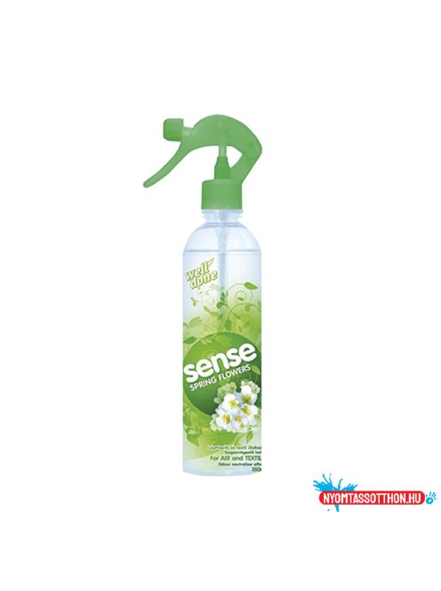 Légfrissítő és textil illatosító szórófejes 350 ml Sense Spring flowers