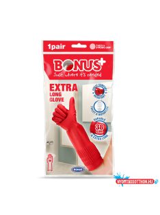   Gumikesztyû extra hosszú 38 cm-es hossz M HoReCa Bonus+ B050