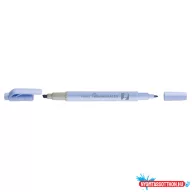   Szövegkiemelõ kétvégû 1/3,5mm, vágott és kúphegyû, Pentel pasztell világoskék