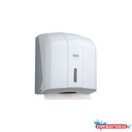   Adagoló V és C hajtogatású kéztörlõhöz mûanyag K4 Vialli fehér