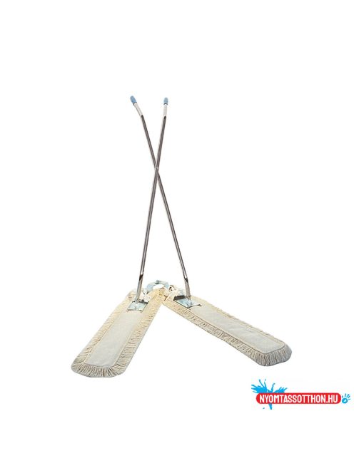 Mophuzat ollós mophoz pamut 100 cm zsebes fehér_RSR56