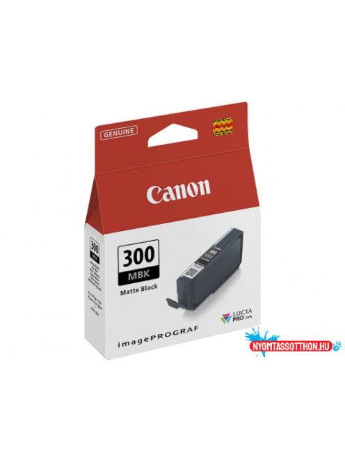 Canon PFI-300 tintapatron Matt Black 14,4ml (Eredeti)
