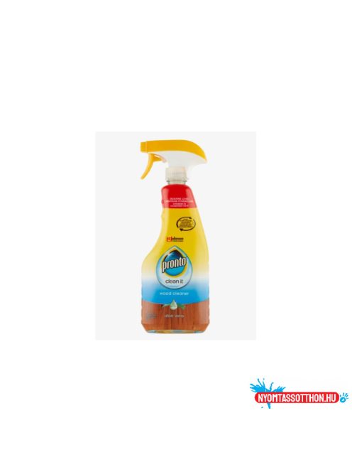 Bútorápoló szórófejes 500 ml Wood Cleaner Pronto(R) Expert Care Aloe Vera