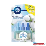   Légfrissítő elektromos utántöltő 20 ml Ambi Pur 3 Volution Cotton Flower