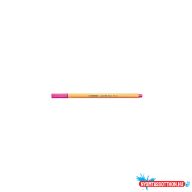 Rostirón, tûfilc 0,4mm, STABILO Point 88 neon rózsaszín