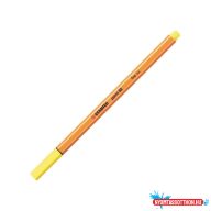 Rostirón, tûfilc 0,4mm, STABILO Point 88 sárga