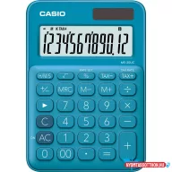   Számológép asztali 12 digit nagy, döntött kijelzõ Casio MS 20 UC kék