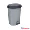 Szemetes kuka pedálos műanyag 12 literes szürke UP126