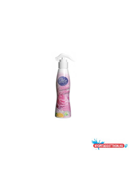 Légfrissítõ és textil illatosító spray 300 ml Ody Citrus&Rose