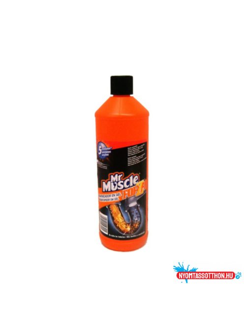 Lefolyótisztító 1000 ml Mr. Muscle