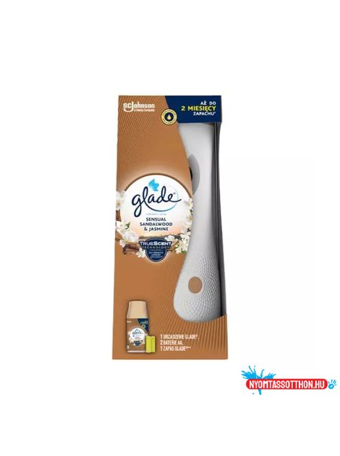 Légfrissítő elektromos készülék 269 ml Automatic Spray Glade® Bali szantálfa és jázmin