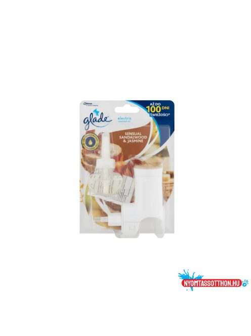 Légfrissítő elektromos készülék 20 ml Glade® Bali szantálfa és jázmin