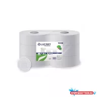   Toalettpapír 2 rétegû közületi átmérõ 23 cm fehér 6 tekercs/karton 23 J EcoLucart_812206