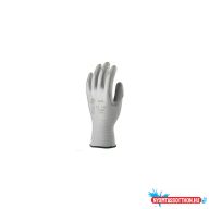   Szerelõkesztyû poliészter PU tenyérmártással méret 8-as szürke