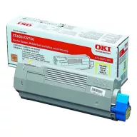 Oki C5650,5750 Toner Yellow 2.000 oldal (Eredeti)
