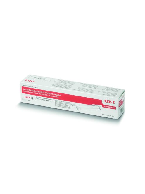 Oki B410,430,440,MB460 Toner 3.500 oldal (Eredeti)