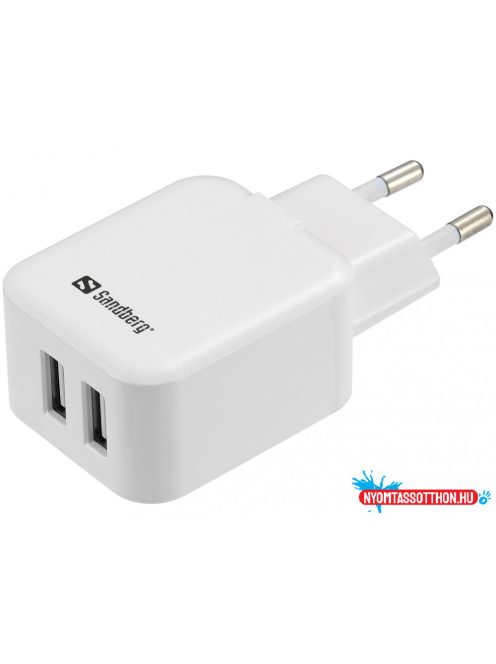 Sandberg AC Charger Dual USB 2.4+1A EU