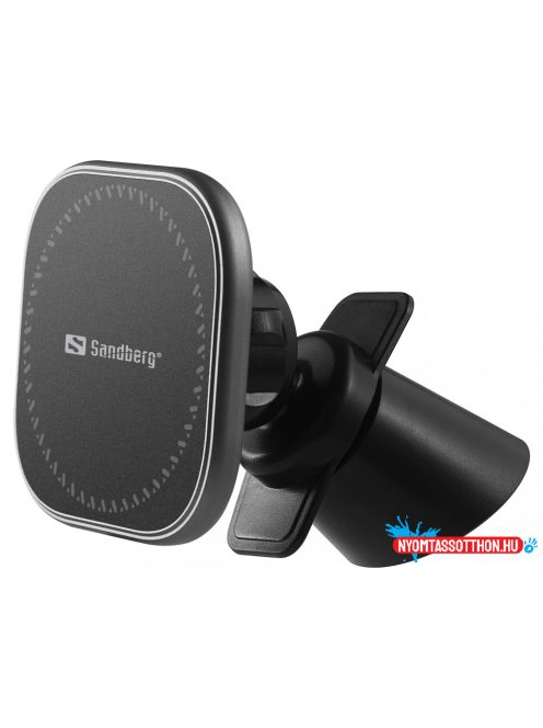 Sandberg In Car Wireless Magnetic Charger 15W