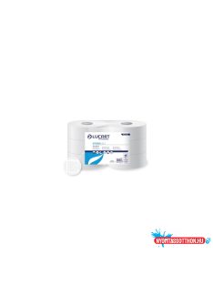   Toalettpapír 2 rétegû közületi átmérõ 23 cm hófehér 100 % cellulóz 6 tekercs/karton 23 J Strong Lucart_812216J