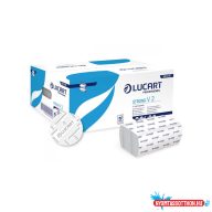   Kéztörlõ 2 rétegû V hajtogatású hófehér 190 lap/csomag